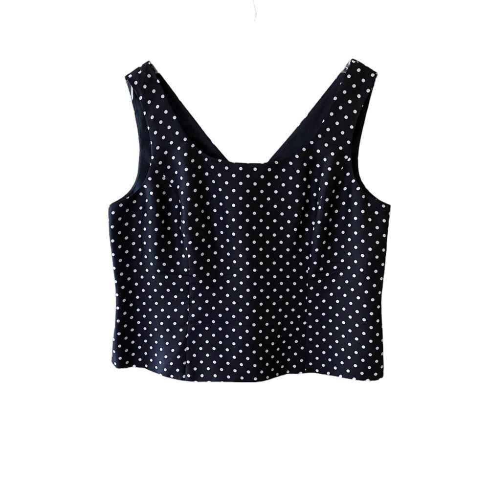 Papell Silk Tank Top